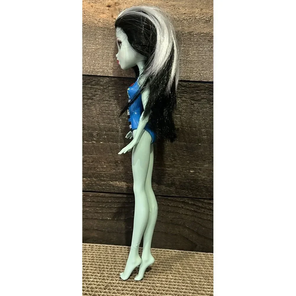 Monster High Doll Frankie Stein Bathing Blue Swim Suit‎ Mattel 2017